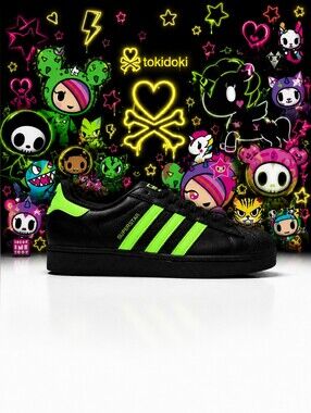 ADIDAS Superstar II Shell Top WOMENS 7 + Tokidoki Limited Ed HOBO NWT